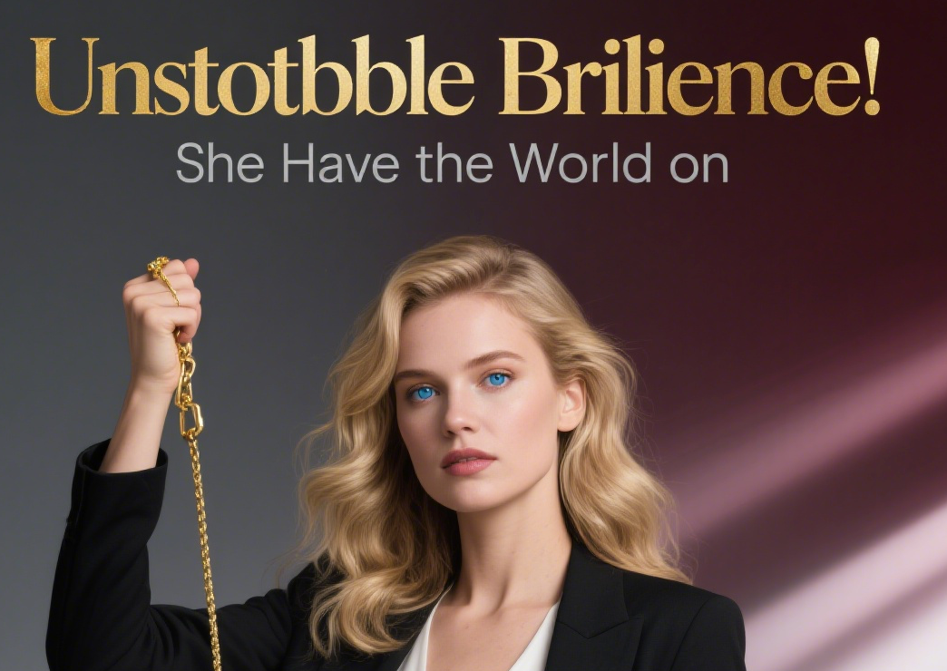 Unstoppable Brilliance She Has The World On A Leash